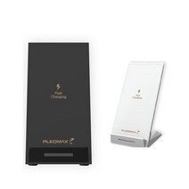 급속 스탠드 고속무선충전기 PLM-ZW19-10W, 화이트