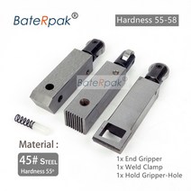 BateRpak-반자동 달아서 기계 부품 접는 홀딩 그리퍼/용접 클램프/엔드 그리퍼, 45 스틸 1-2-3 홀