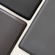 착한연구소 PVC 주방매트 50X100 두꺼운 특대 발매트 싱크대 바닥, 블랙(50x100cm)
