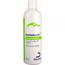 Soap-Free Vet DermAllay 오트밀 샴푸 개 고양이 및 말용 355ml(12온스) 병