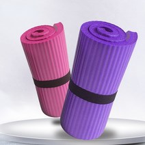필라테스매트 홈트매트 요가매트 1.5cm 울트라 두꺼운 요가 무릎 패드 미끄럼 방지 폼 매트 피트니스 필라, 03 분홍색