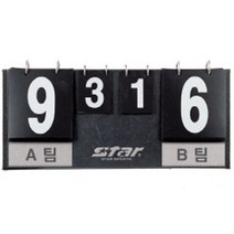 다목적 스코어보드 팀명 점수판 체육