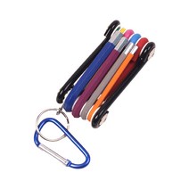 칼라 접이식렌치 8종 육각 별 렌치 드라이버 휴대용