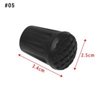 접이식 등산스틱 등산용 지팡이 Pcs 블랙 노르딕 워킹 폴 트렉 텔레스코픽 Alpenstock Crutch 스틱 야외 하, 05 5