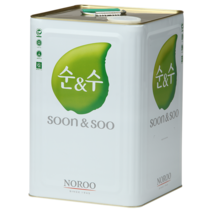 노루페인트 순앤수2종2급 수성페인트 18리터 친환경 내부용페인트, 초록3