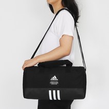 아디다스 포애슬래틱 더플백 운동가방 XS사이즈, 블랙+화이트