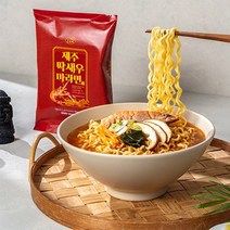 제철진미 한올레 제주 딱새우 마라면 120g 봉지라면 딱새우를 로스팅한 특제 라면, 5개