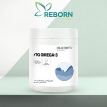 뉴질랜드 헬스윈 알티지 오메가3 1000mg 180캡슐, 2통