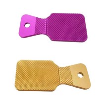 2x 풀 큐 팁 스커퍼 버너 수리 도구 당구용 샌더 스커퍼, 바이올렛 옐로우, 알루미늄 합금