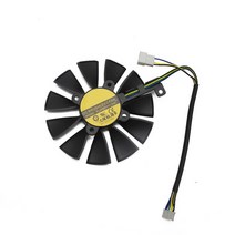 cpu쿨러 저소음 컴퓨터쿨러 공랭쿨러 화이트87mm gtx1060 gtx1070 팬 팬, 1-1개