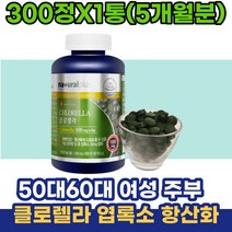 50대 60대 여성 주부 클로렐라 엽록소 피부건강 항산화 30대 40대 직장인 여자 남성 사무직 현장직 결정셀룰로스 30대여자선물 임산부 퇴원선물