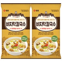 샘표 바지락 칼국수, 100.3g, 2개