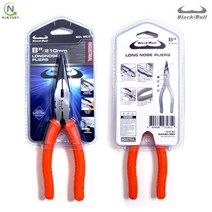 넥스트그린공구 롱로우즈 8인치 롱노우즈 롱노즈 롱로즈 플라이어 블랙불