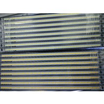 온장 쇼케이스 온장고 10 개/몫 220vac 2835SMD 30/40/50CM 7w 따뜻한 차가운 흰색 밝은 LED 바 빛 쇼케이, 01 WHITE_02 40cm