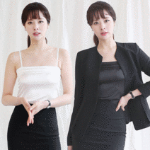 정장나시 면접블라우스 탑 이너 - 4종