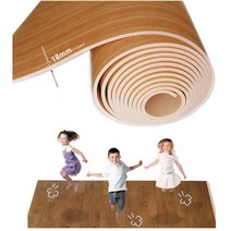 아기놀이매트 거실 충격흡수 두꺼운 폭2m 두께18mm, 17.ABC