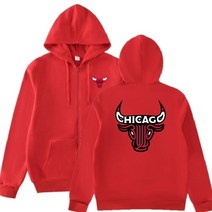 XIDIUDIU NBA 시카고 불스 농구 후드집업 후드티 J0268