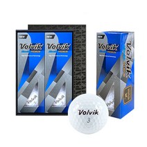 볼빅 골프공 프리미엄 블루90 화이트/컬러볼 6구(쇼핑백) + 마스크 6입 증정, 컬러혼합