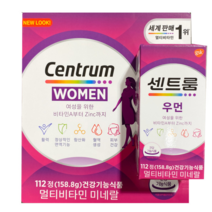 [국내발송] 센트룸 포 우먼 멀티비타민 112정 + 사은품증정, 5개