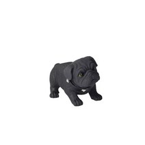 강아지 스피커 불독 자르 블루투스 미니 휴대용 인테리어 오디오 m209 m215 bulldog 전신 dog head standing wireless dog card 무선, 검은색