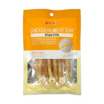 애니펫 닭가슴살 먼치껌 반려견 간식 100g, 닭고기 + 소가죽 혼합맛, 3개