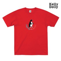 KellyDolly 브랜드 바다 친구들 5종 남자 여성 면 반팔티