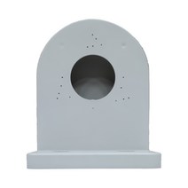 싸드 CCTV 전용 벽부형 돔브라켓 WM-200 흰색 검정 회색, WM-200(회색)
