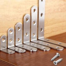 스테인레스 90도 브라켓 앵글 코너 조인트 가구 선반, 125x125 UK00191