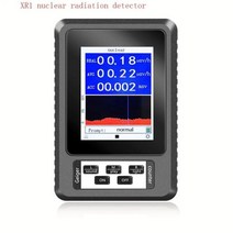XR-1 방사선 검출기 컬러 디스플레이 화면 가이거 카운터 개인 선량계 대리석 베타 감마 X 선, XR1 black