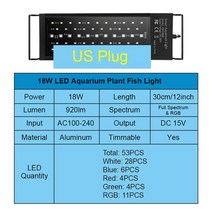 영플랜츠 수초 발리스네리아 나자스말 붕어마름 개구리밥 생이가래 Progrmming Timer qurium Light Full Sp, 06 A30cm-US Plug