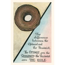 (영문도서) Vintage Journal Difference between Optimist and Pessimist Paperback, Found Image Press