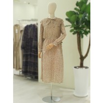 써스데이아일랜드 변형 카라 롱 원피스 (T226MOP160W)