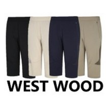 웨스트우드(WESTWOOD) 남성 멜란지 배색 7부 하이브리드 밴드 팬츠 WM2MSPB833_NC평택점