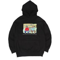 OHP X YANGCASO 마크 루즈 헤비 후드
