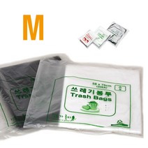 쓰레기봉투 중 6390 분리수거용 큰 비닐봉투, 백색