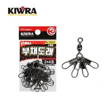 키우라 부채도래 K-179-1 문어전용도래 문어도래 1x4호 1팩에4개입, 1개