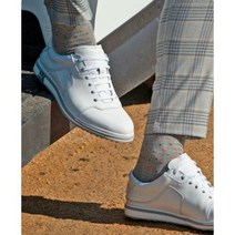 람다골프 2022 스파이크리스 가죽 골프화 화이트