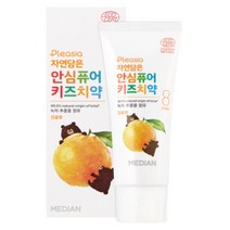 메디안 플레시아 자연담은 안심퓨어 키즈치약 감귤향 85g 1개