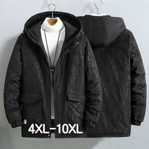 쥬엔리치 남자 빅사이즈 패딩 후드 점퍼 남성 자켓 등산 작업복 가을 겨울 잠바 4XL-10XL