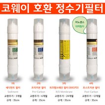 웅진 코웨이 CHP-8500 14형 프리미엄 RO80구성 정수기필터 4개세트 실속형
