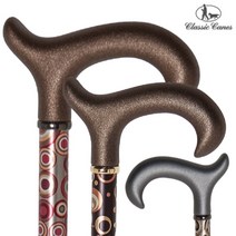 클래식케인즈 Retro 복고풍 길이조절식지팡이 노인지팡이, 초코카라멜