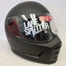빌트웰 Lane 스플리트ter 헬멧 모터사이클 매트 Flat 블랙 X라지 XL