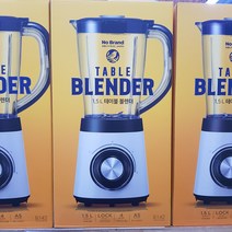 노브랜드 테이블 블렌더 1.5L 스테인레스칼날 2중잠금 속도조절