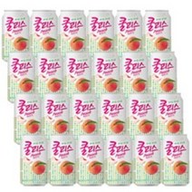 쿨피스 복숭아맛, 350ml, 10개