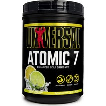 유니버셜뉴트리션 아토믹 7 BCAA 퍼포먼스 서플먼트, 1kg, Lectric Lemon Lime, 1개