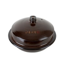 국산 가정용 뚝배기 천연 황토 된장찌개 뚝배기(뚜껑있음) CUCERA, 1개, 국산 손잡이 뚝배기 미니 (뚜껑포함)