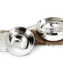 이중 옥식기 1인세트 / 스텐 밥그릇 국그릇 제사그릇 반상기, 퀸센스 2중옥식기세트