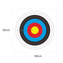 현수막 양궁과녁현수막 타켓 8-2-45 현수막제작, 1개, 70cmx70cm고리(끈없음)
