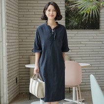 조이마담 ON1400 프릴 진주지퍼 원피스