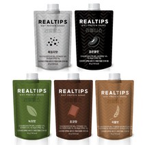 리얼팁스 다이어트 식사대용 단백질 쉐이크 파우치 40g 7포, 초코, 1주 패키지(7포)